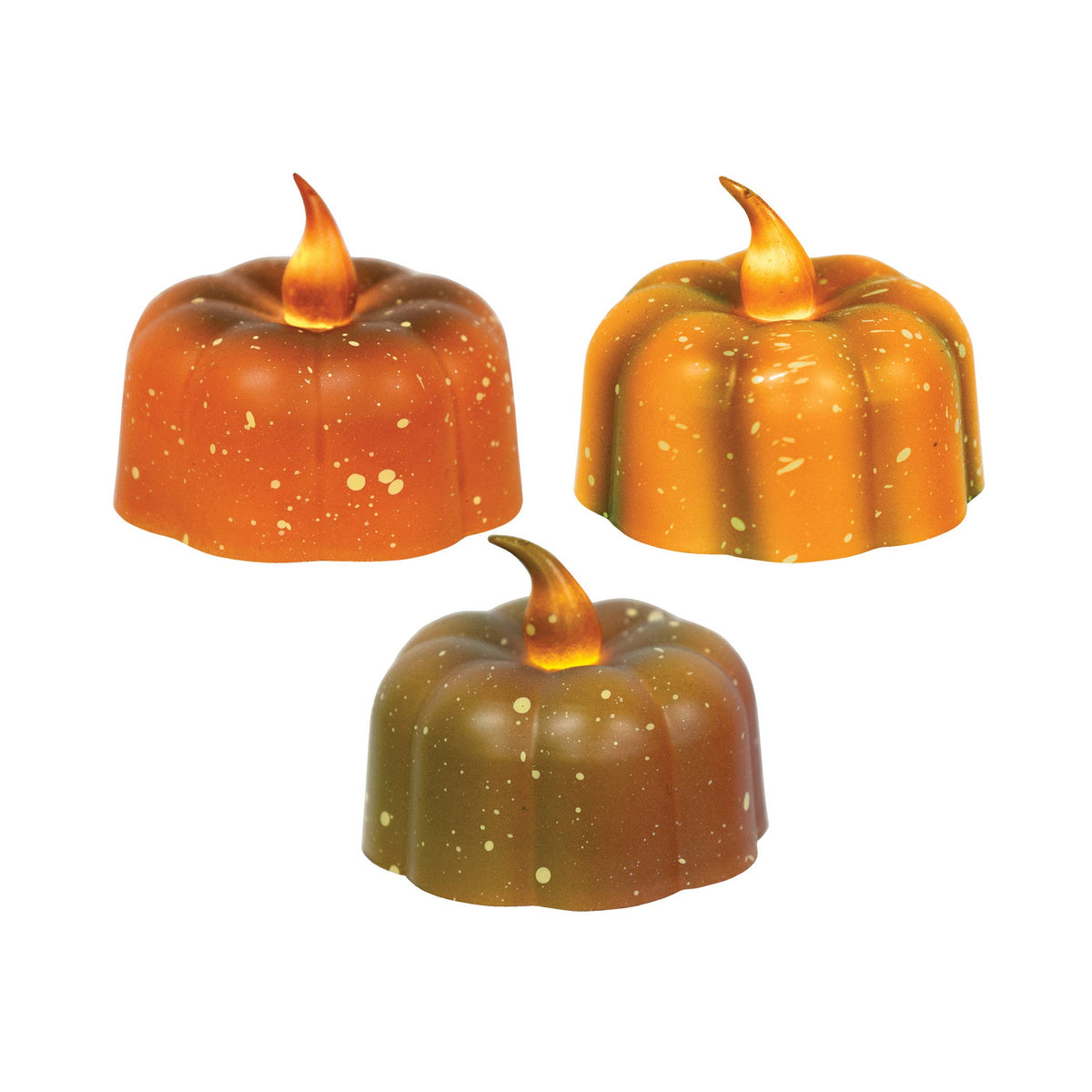 Pumpkin Tealight w/Bulb