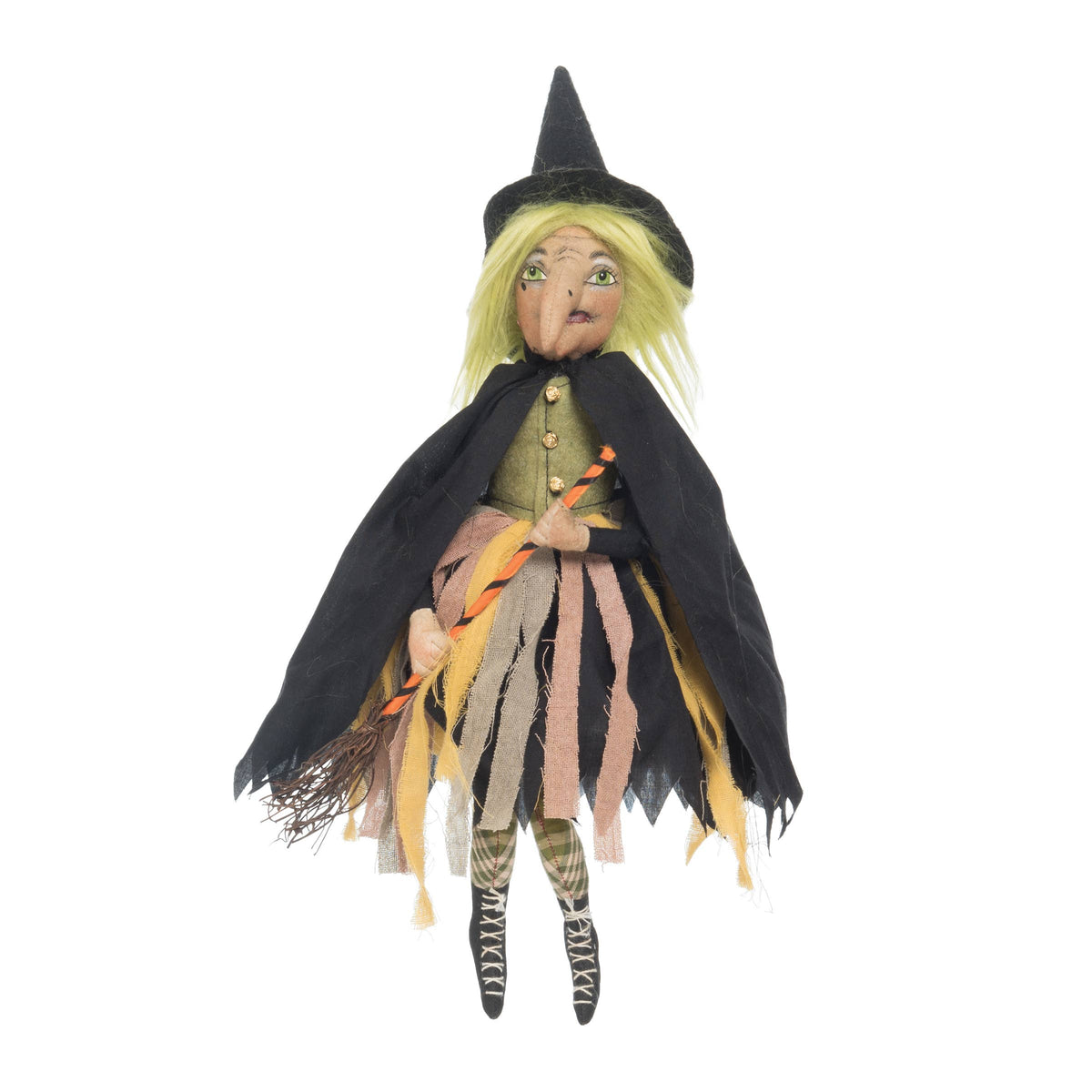 Hortense Witch Gathered Traditions Art Doll