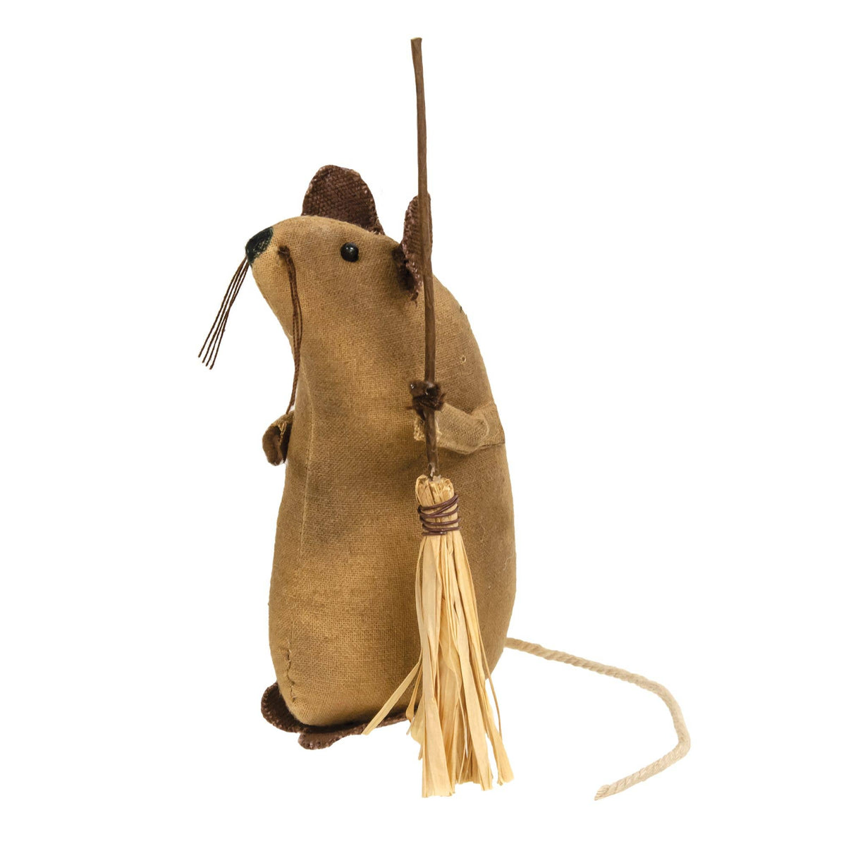 Mouse Doll With Broom