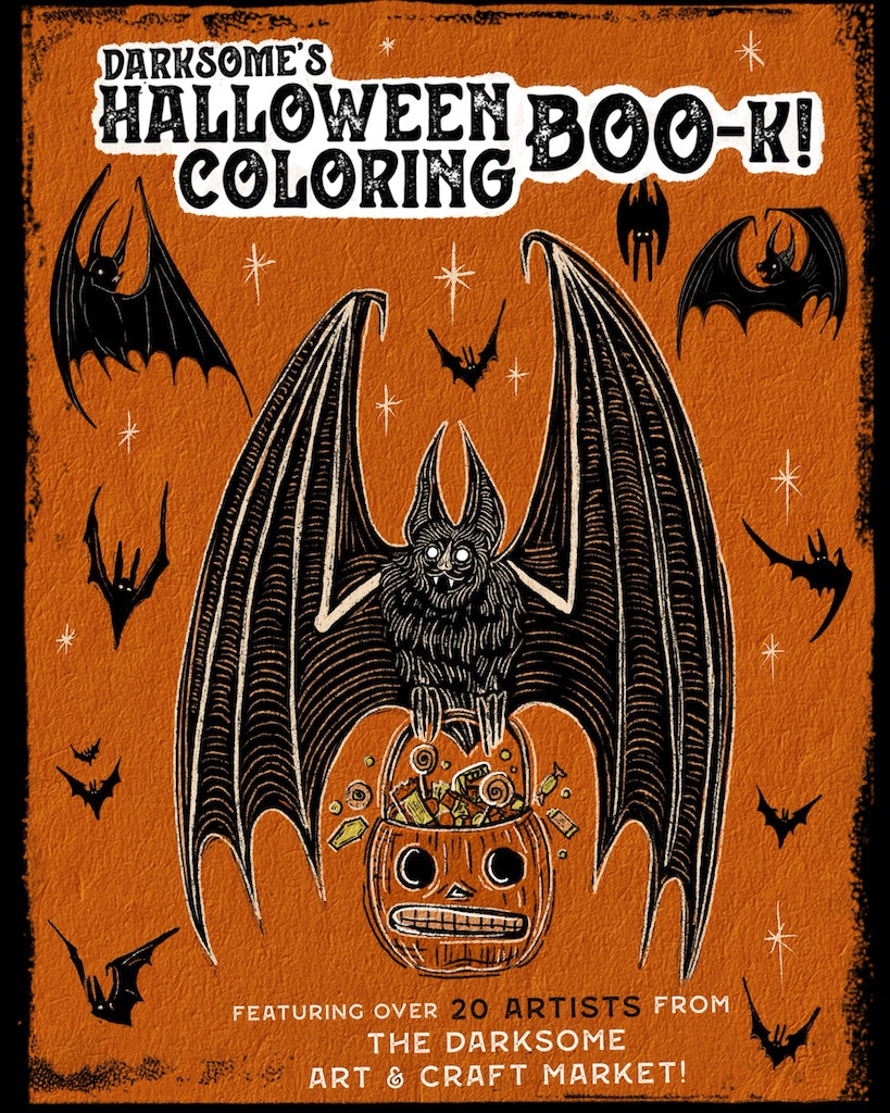 Darksome's Halloween Coloring BOO-k!