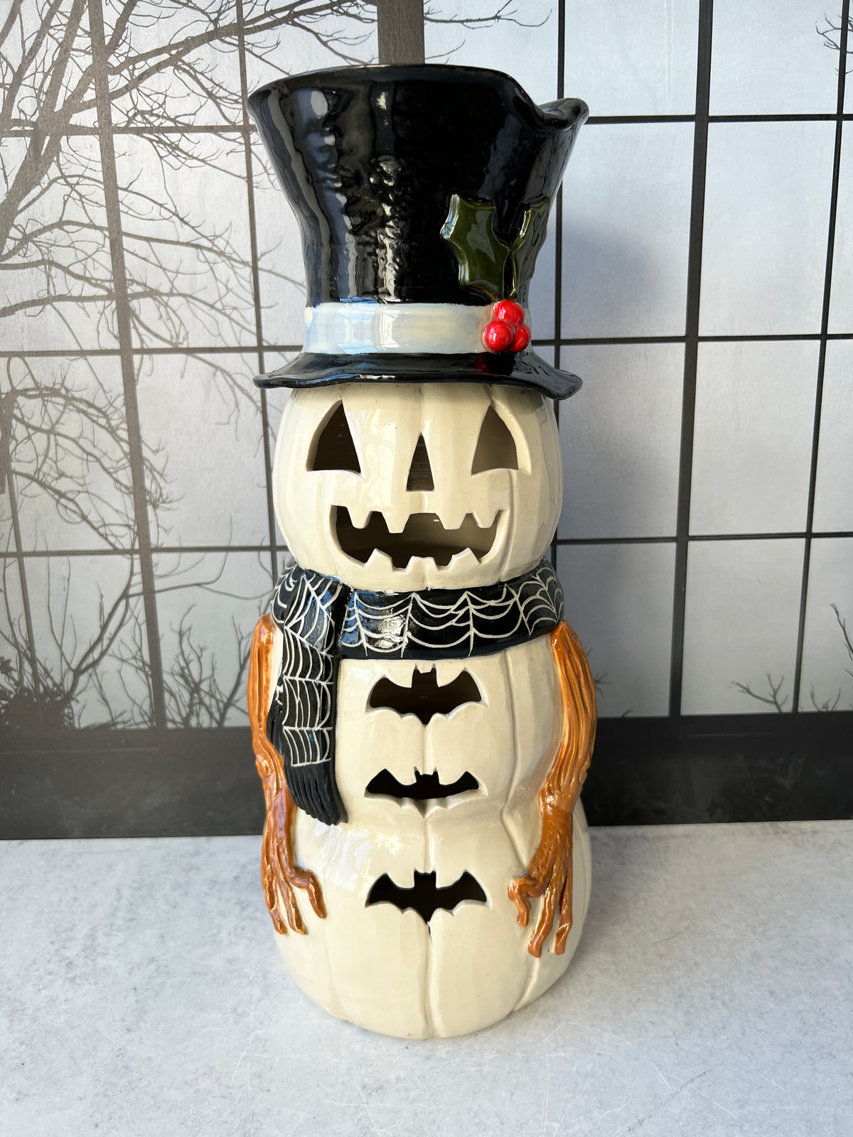 RESERVE FOR JEFF The Snow Man o'lantern