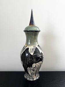 Pandora's Jar, Medium, Crows