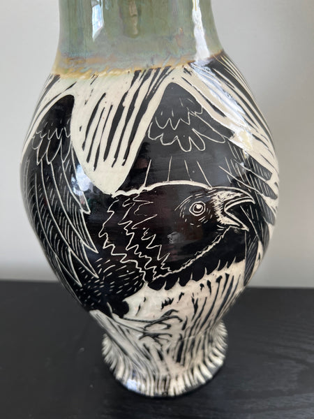 Pandora's Jar, Medium, Crows