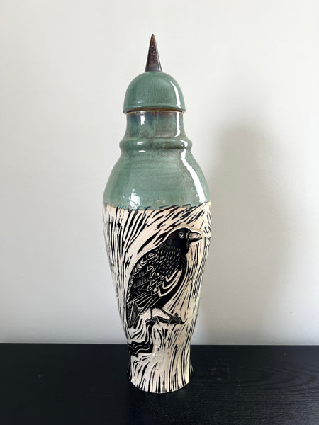 Pandora's Jar, Large, Crows