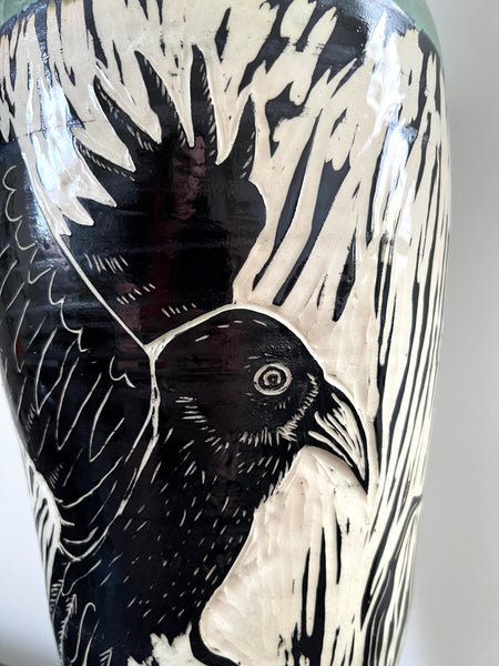 Pandora's Jar, Large, Crows
