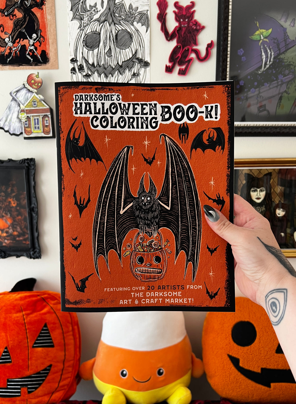 Darksome's Halloween Coloring BOO-k!