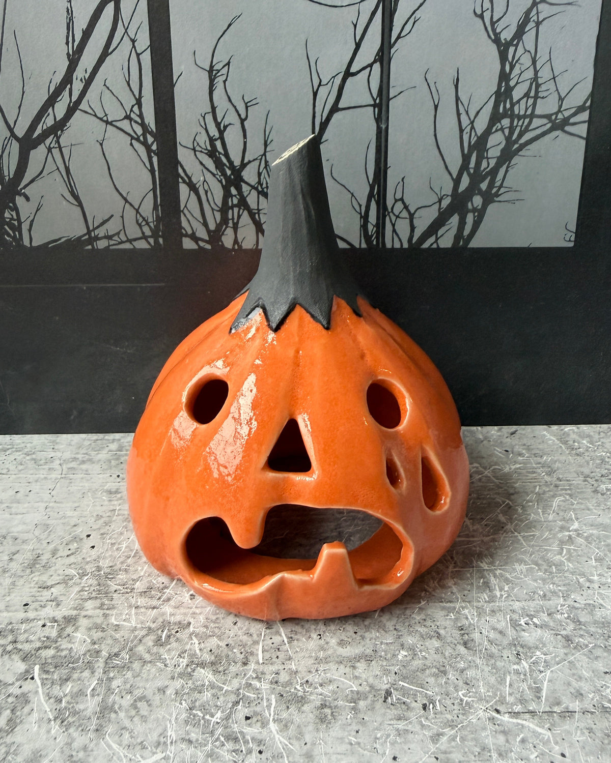 MINI #11 DES PONDENT Jack o'lantern