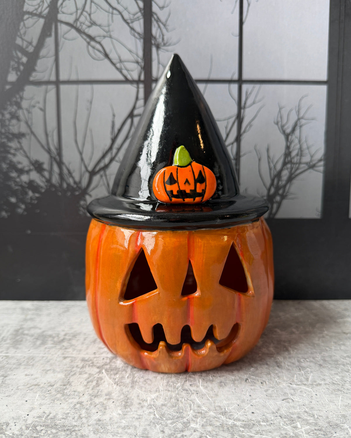 #28 BASTET Jack o'lantern