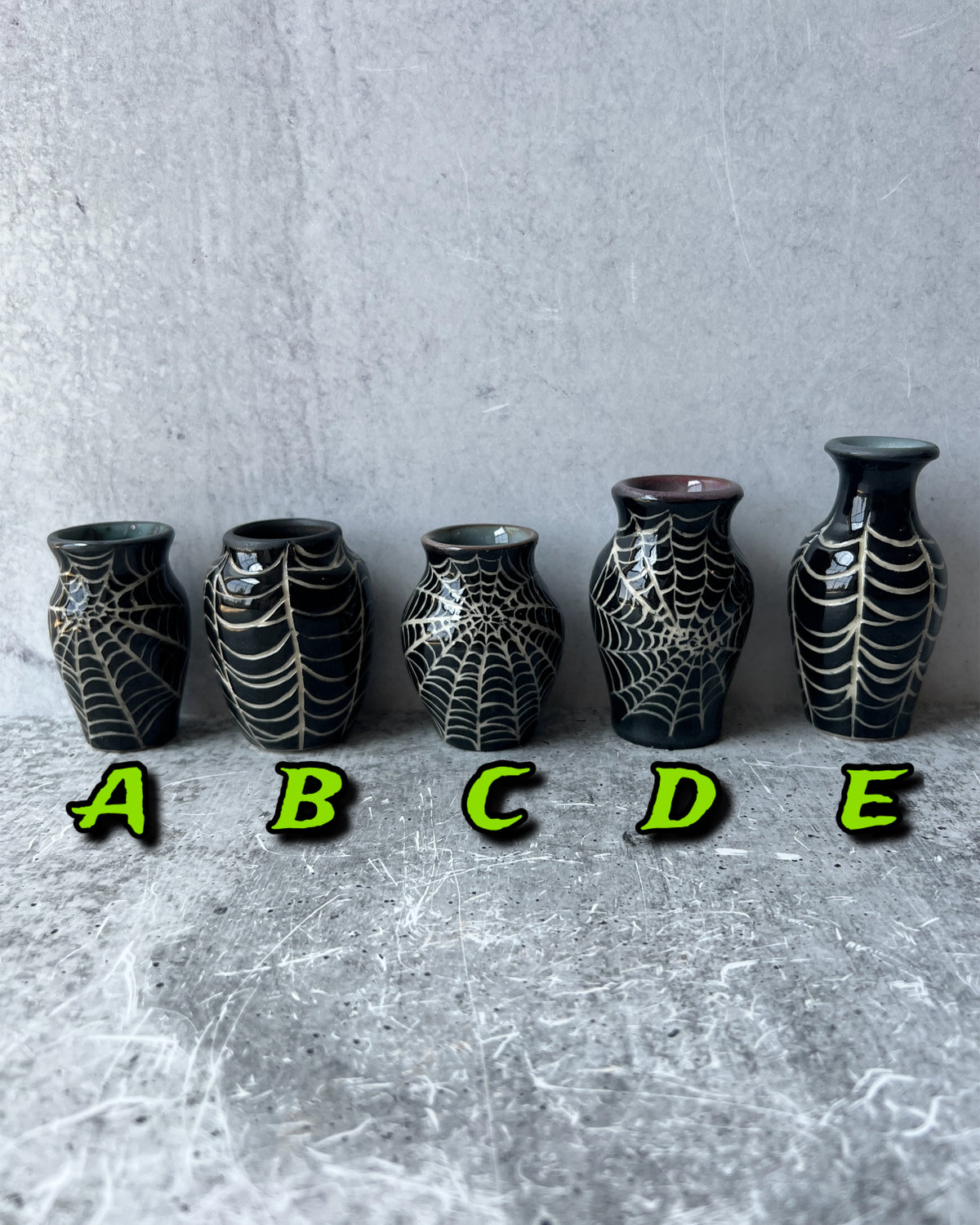 Tiny Cobweb Vase