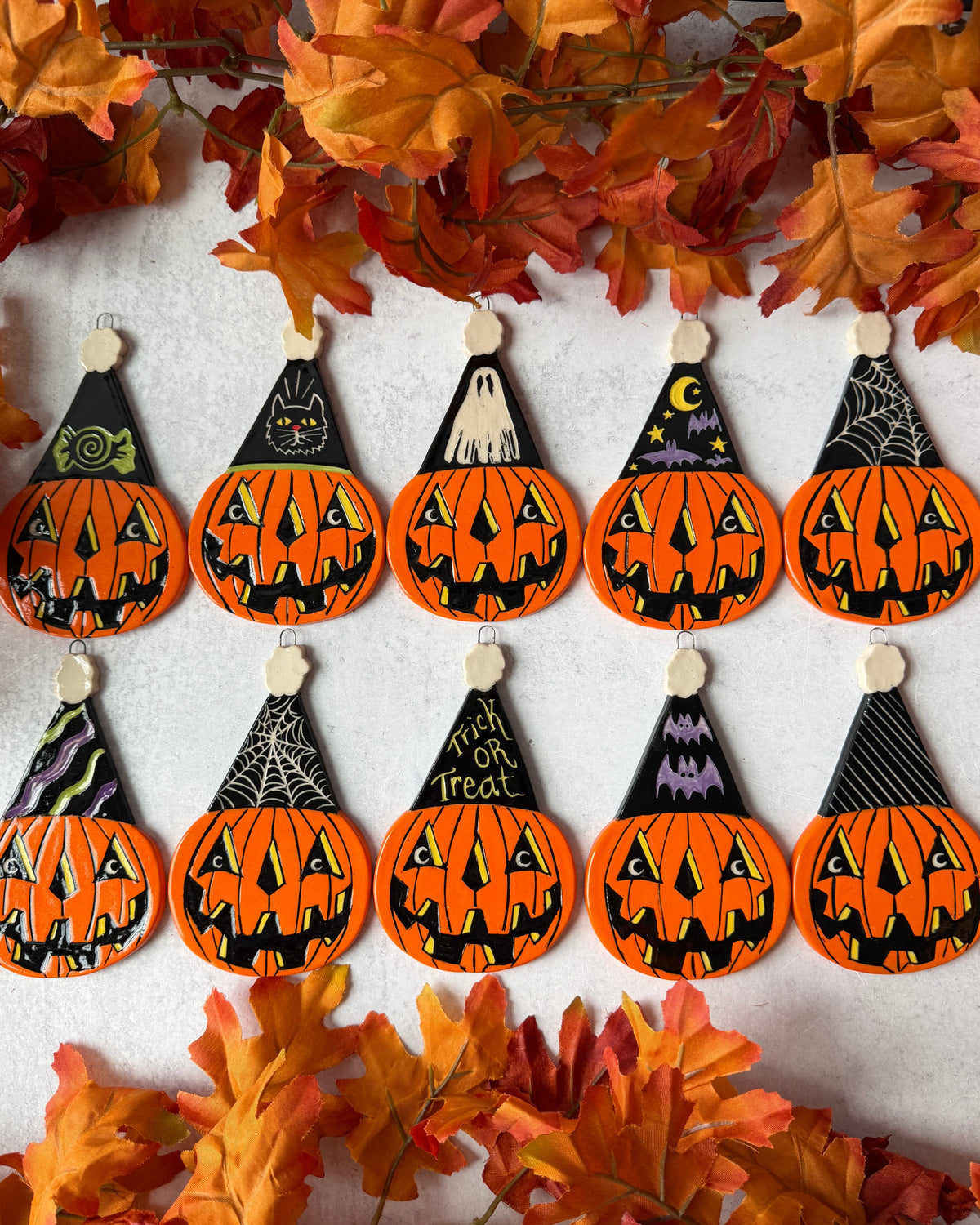 Party Pumpkin Wall Hanging
