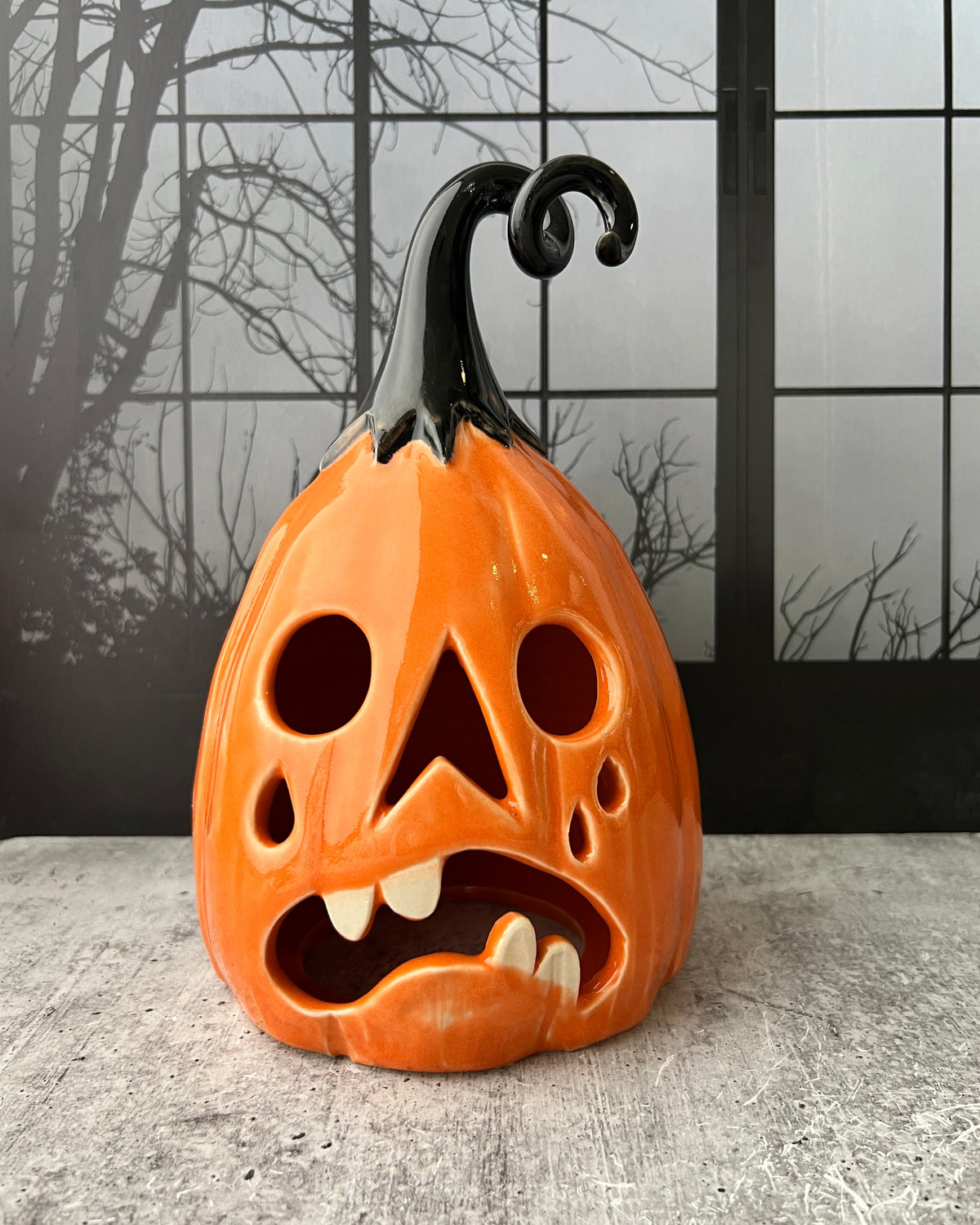 #31 WEEPING WESLEY Jack o'lantern
