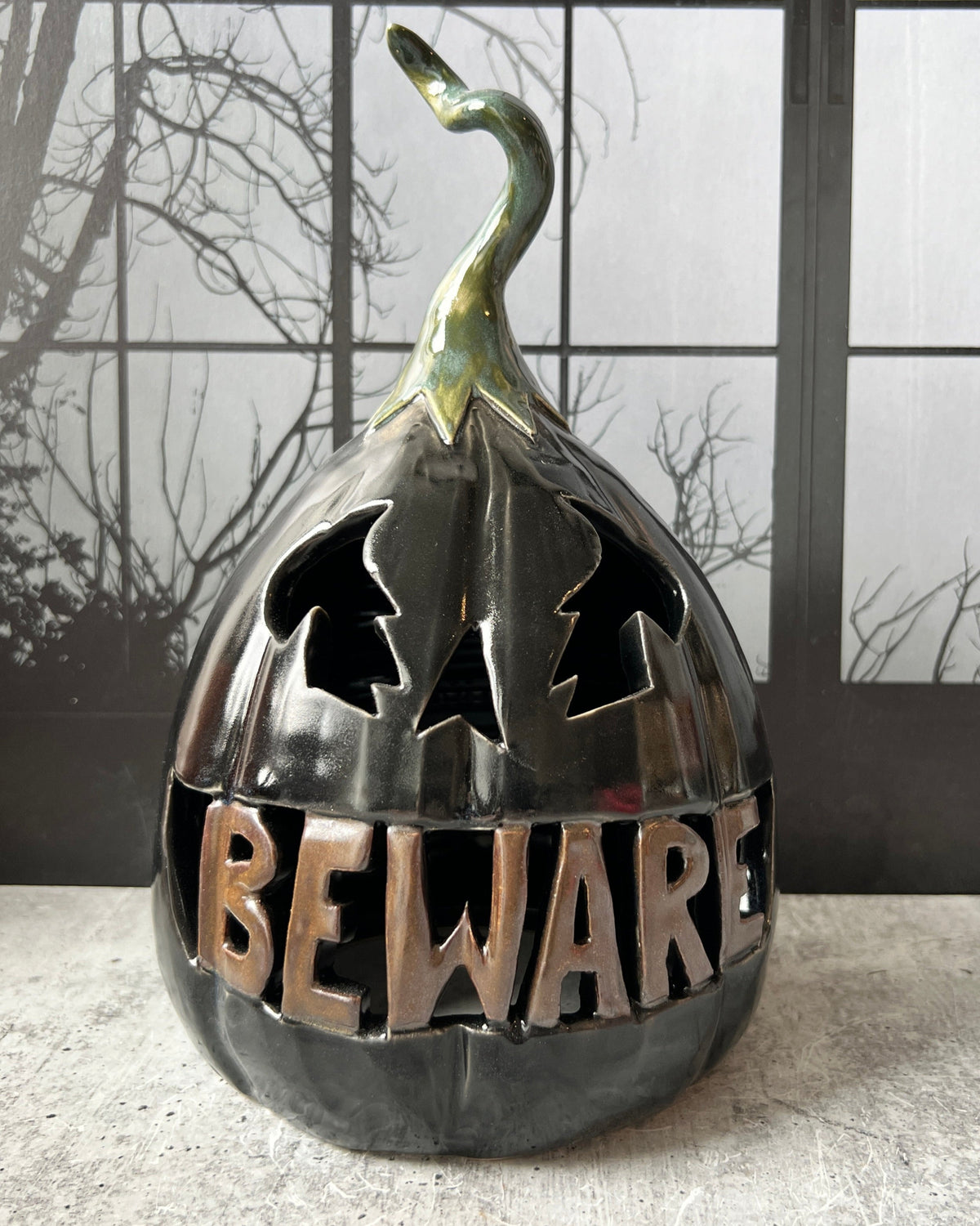 #23 BEWARE Jack o'lantern