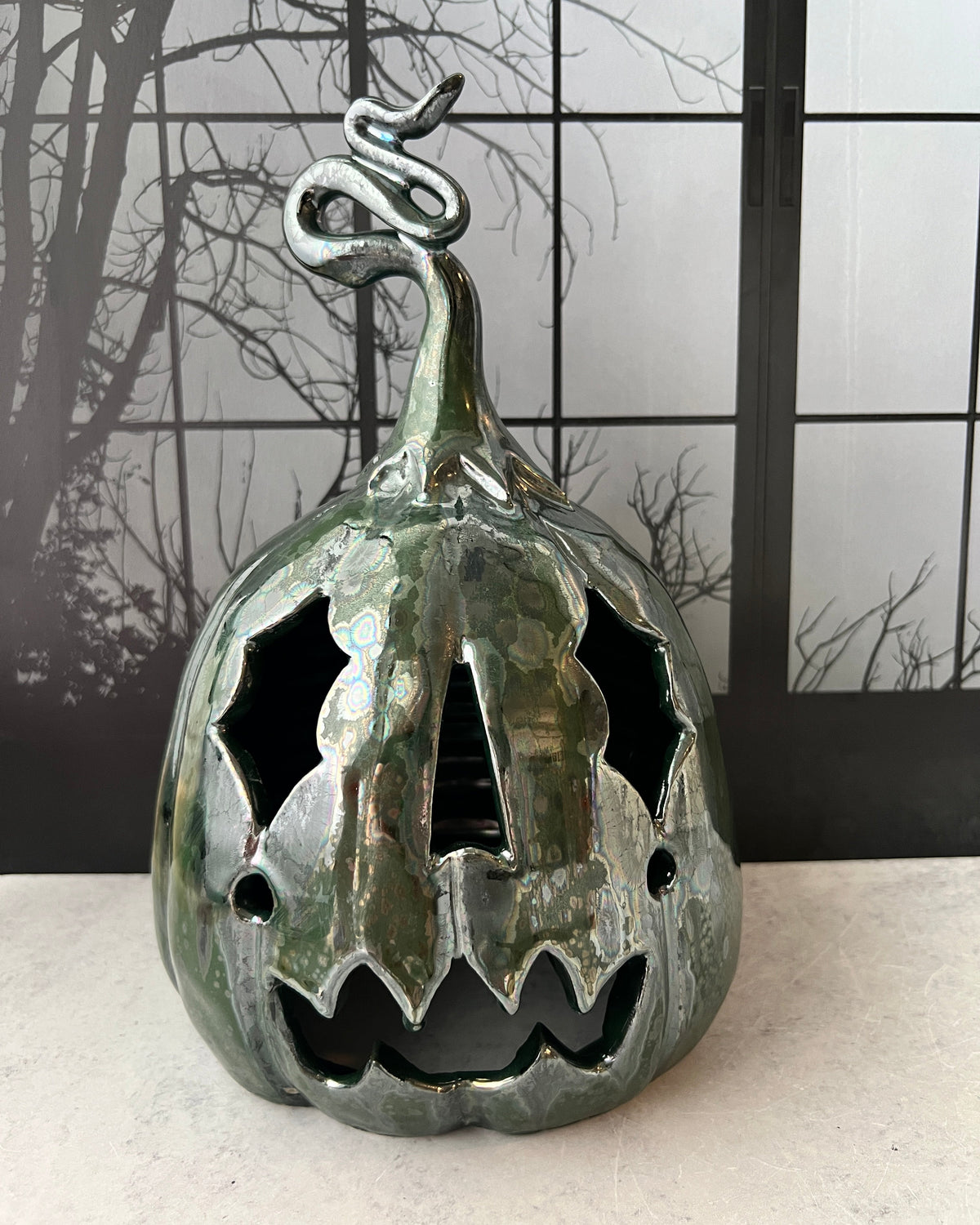 Discounted - #9 EVA GREEN FrankenJack o'lantern