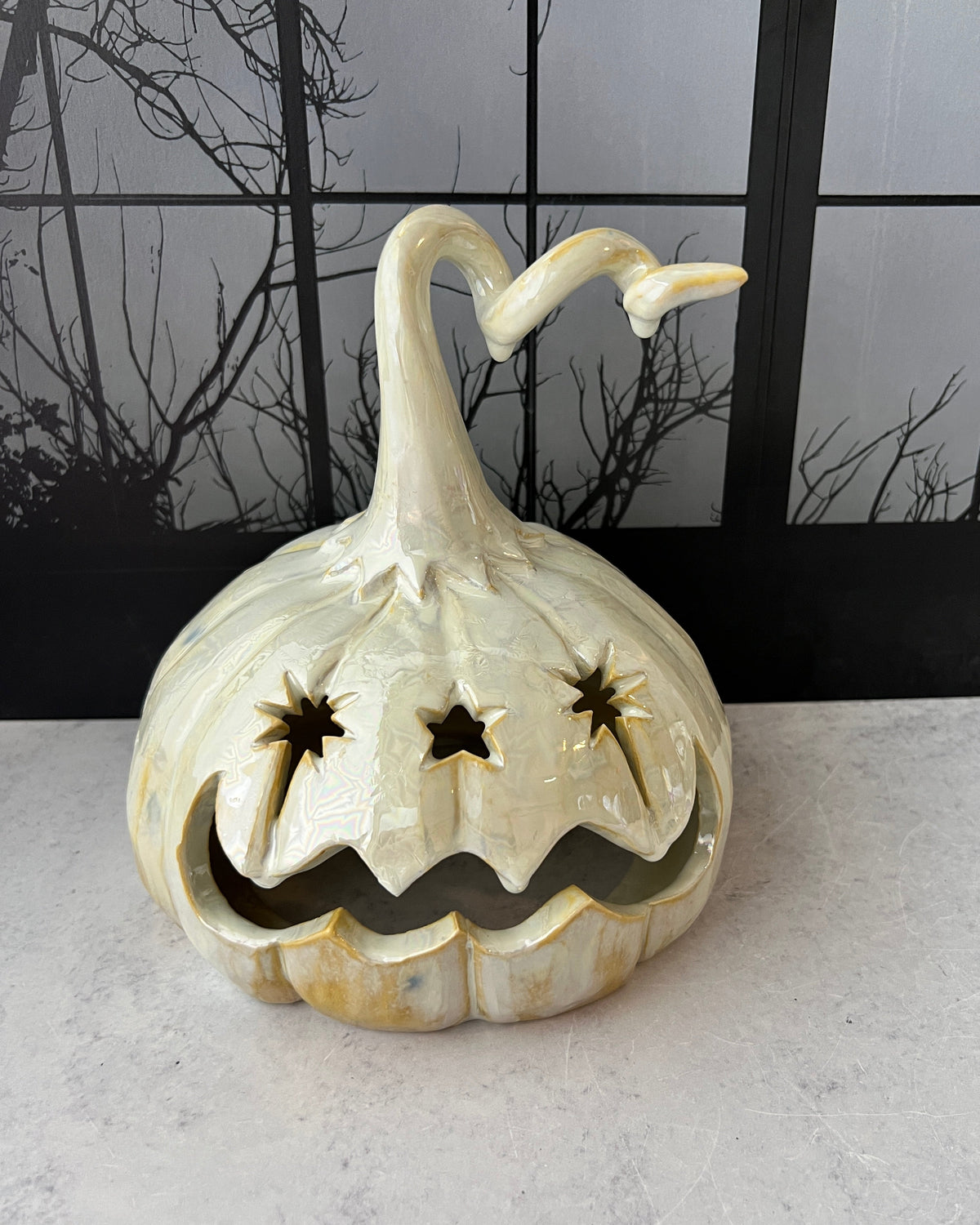 Discounted - #2 EGGNOG FrankenJack o'lantern