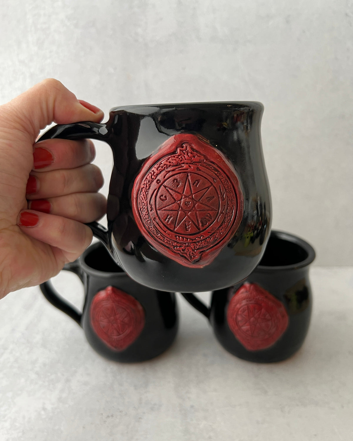 Orlok Sigil Wax Seal Mug 16 oz
