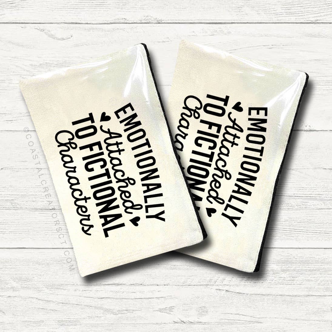 Emotionally Attached to Fictional Characters Storage Bag