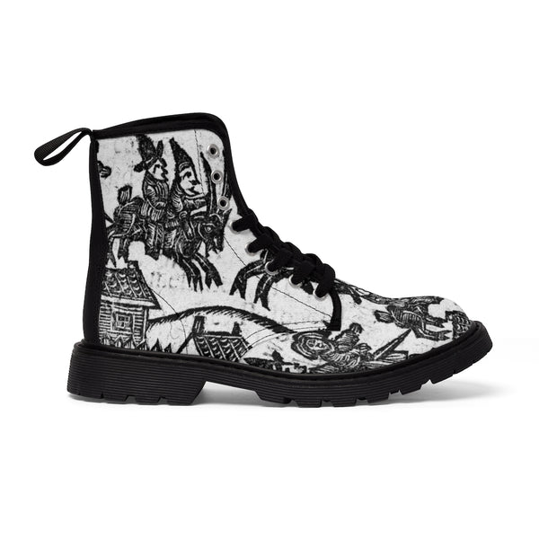 Living Deliciously Women's Canvas Boots