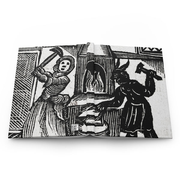 Blacksmithing with the Devil Hardcover Journal Matte