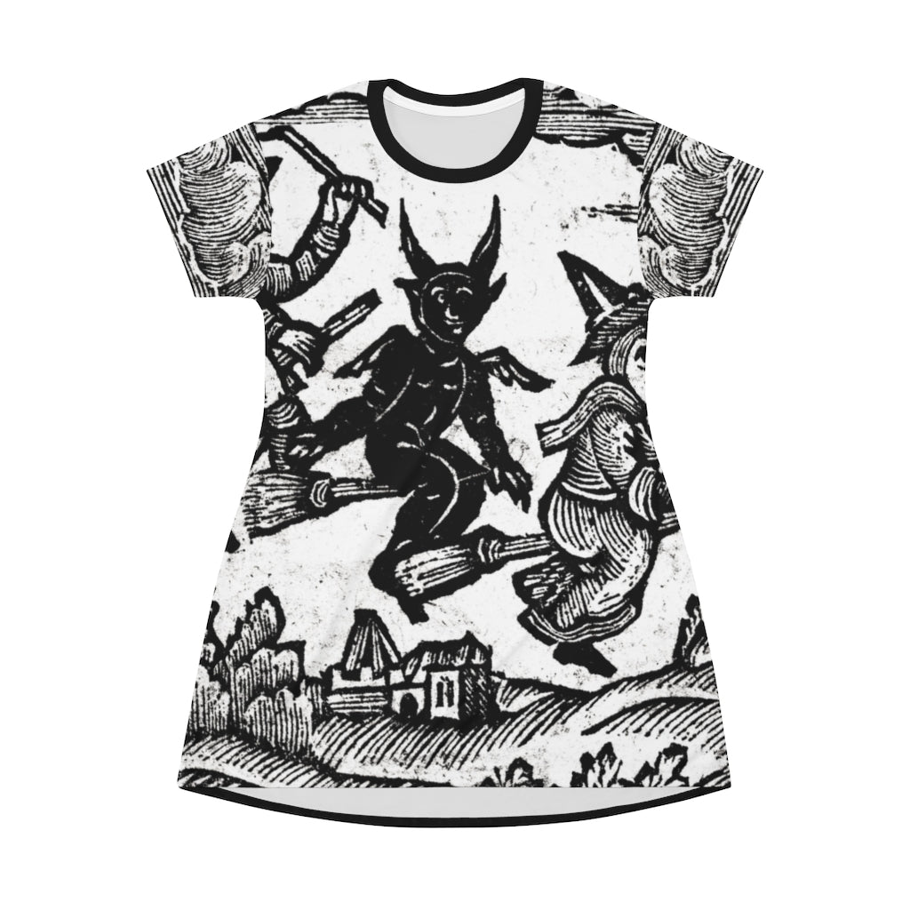 Ride or Die Devil T-Shirt Dress