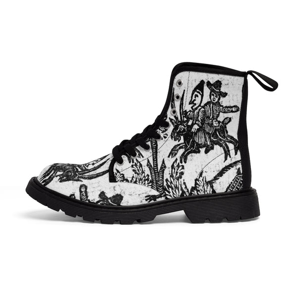 Living Deliciously Women's Canvas Boots