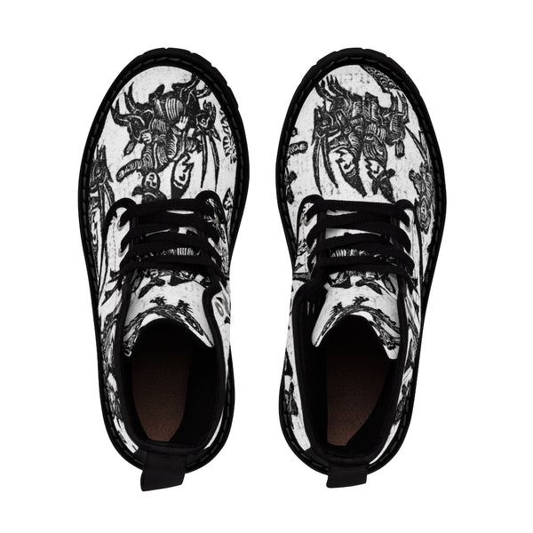 Living Deliciously Women's Canvas Boots