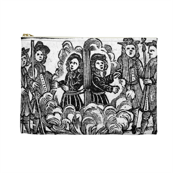 Burnt at the Stake Zipper Pouch