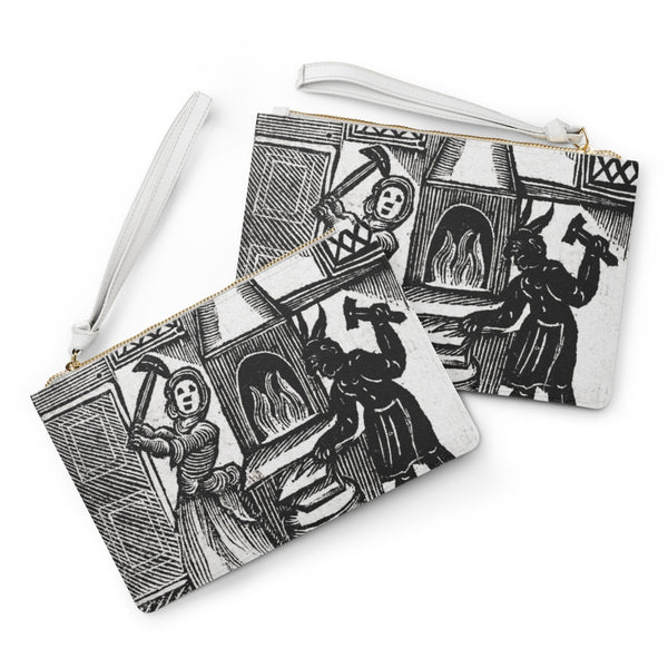 Blacksmithing With the Devil Clutch Bag
