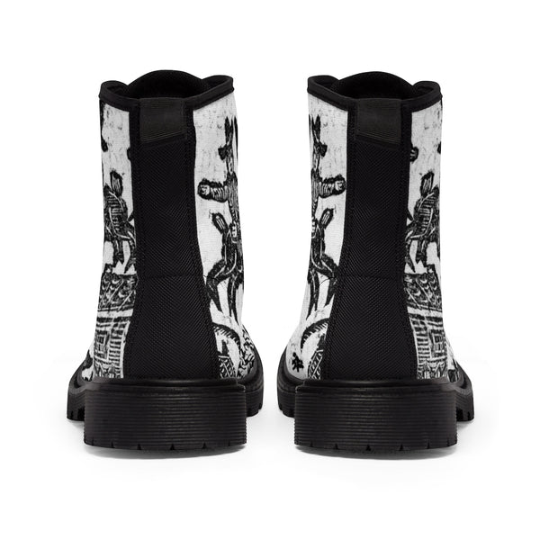 Living Deliciously Women's Canvas Boots