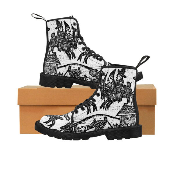 Living Deliciously Women's Canvas Boots