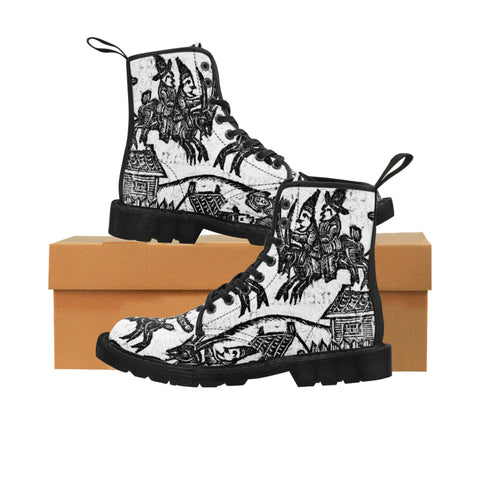 Living Deliciously Women's Canvas Boots