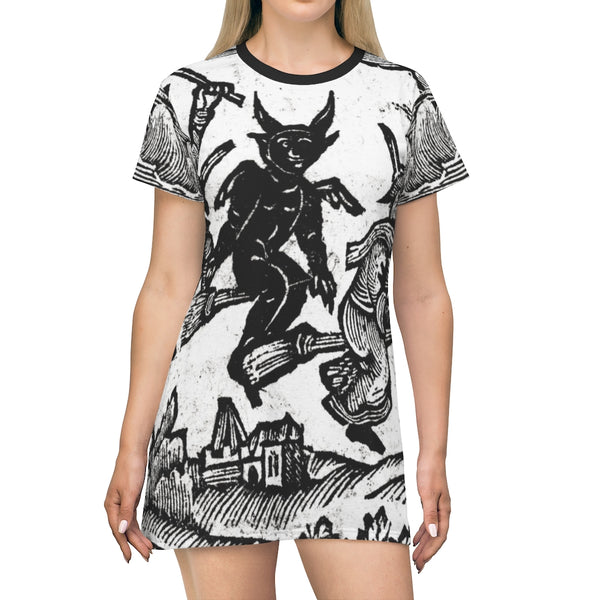 Ride or Die Devil T-Shirt Dress