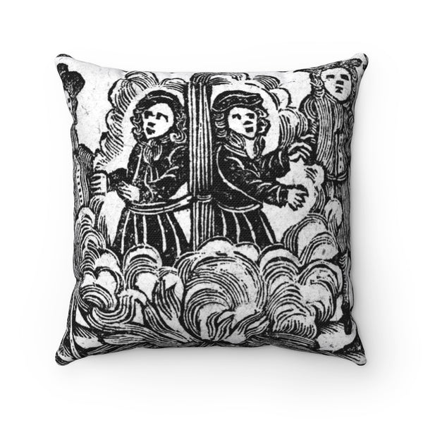 Burnt at the Stake Square Pillow
