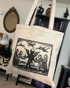 Witches & Devils Tote Bag - Double sided!