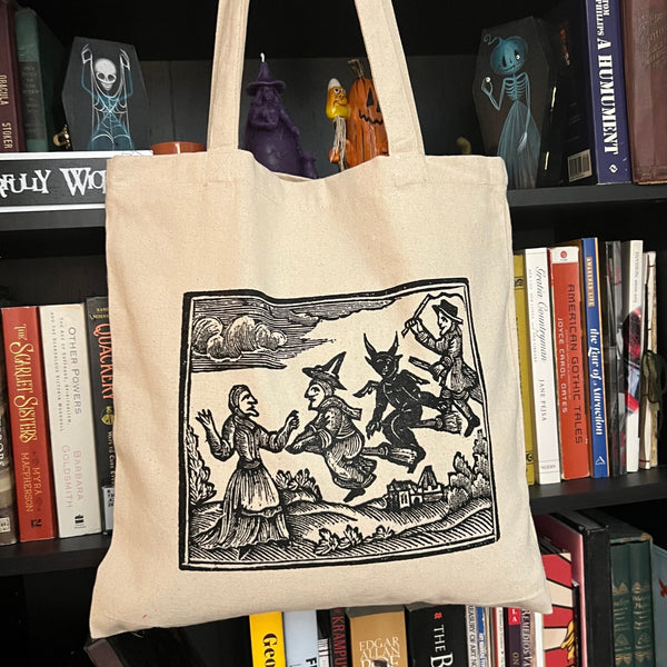 Witches & Devils Tote Bag - Double sided!