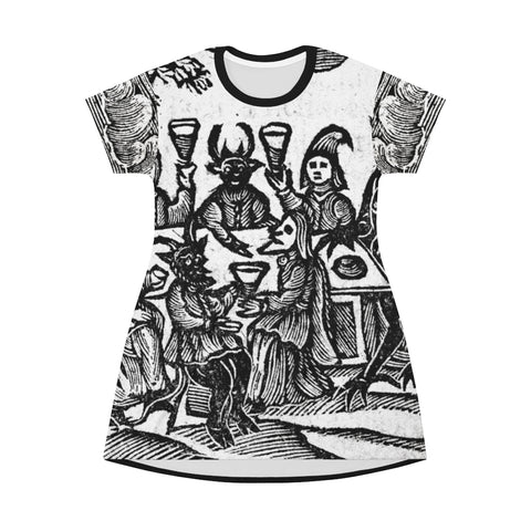 Unholy Dinner Party T-Shirt Dress