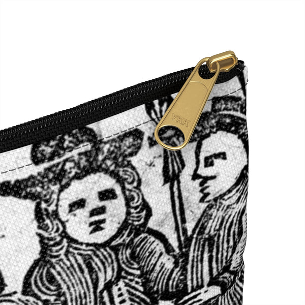 Burnt at the Stake Zipper Pouch