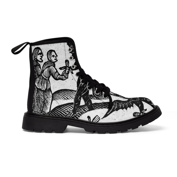 Men's Canvas Boots