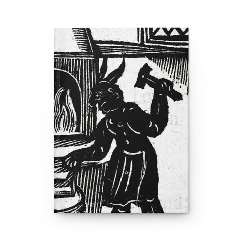 Blacksmithing with the Devil Hardcover Journal Matte