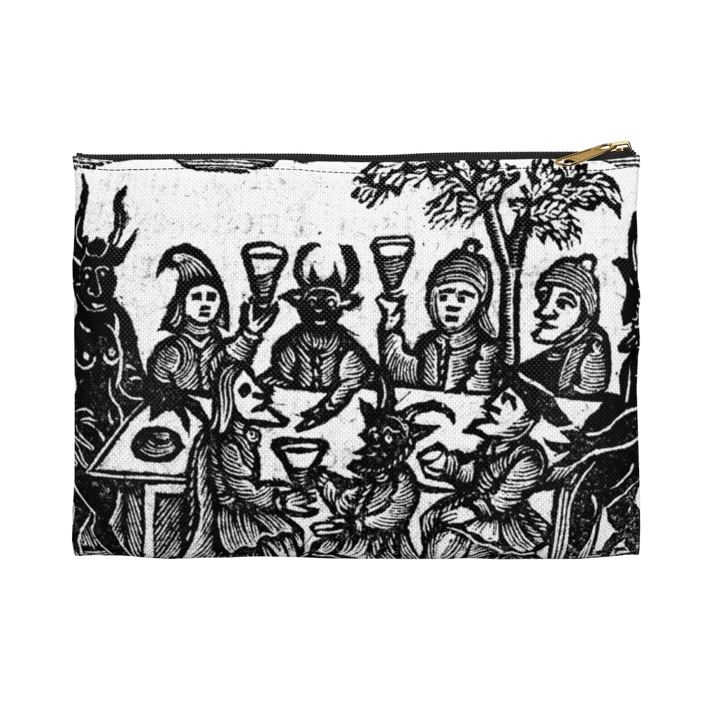 Unholy Dinner Party Zipper Pouch