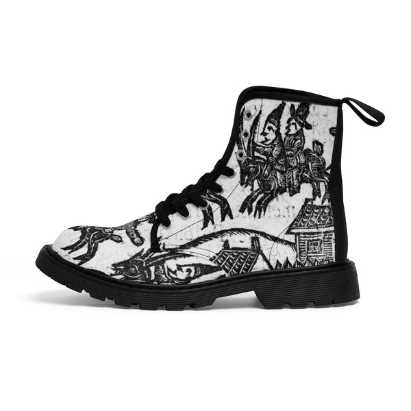 Living Deliciously Women's Canvas Boots